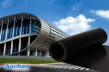 Aochen Industries montre seri fèy kawotchou nan premye jou nan Fair Canton